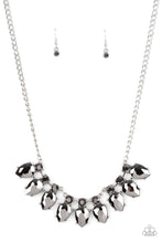 Load image into Gallery viewer, PRE-ORDER - Paparazzi Extra Enticing - Silver - Necklace &amp; Earrings - $5 Jewelry with Ashley Swint