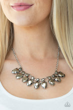 Load image into Gallery viewer, PRE-ORDER - Paparazzi Extra Enticing - Silver - Necklace &amp; Earrings - $5 Jewelry with Ashley Swint