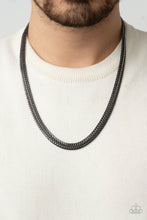 Load image into Gallery viewer, PRE-ORDER - Paparazzi Extra Extraordinary - Black - Necklace - $5 Jewelry with Ashley Swint