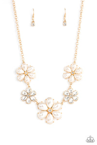Fiercely Flowering - Gold Paparazzi PRE ORDER NOW - $5 Jewelry with Ashley Swint