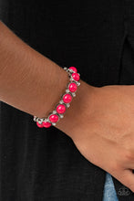 Load image into Gallery viewer, Paparazzi Flamboyantly Fruity - Pink - Stretchy Bands - Bracelet - $5 Jewelry with Ashley Swint