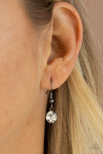 Load image into Gallery viewer, PRE-ORDER - Paparazzi Flaunt Your Fringe - Black - Necklace &amp; Earrings - $5 Jewelry with Ashley Swint