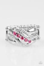Load image into Gallery viewer, Paparazzi Flirting With Sparkle - Pink Rhinestones - Ring - $5 Jewelry With Ashley Swint