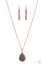 Load image into Gallery viewer, PRE-ORDER - Paparazzi Garden Estate - Copper - Necklace &amp; Earrings - $5 Jewelry with Ashley Swint