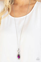 Load image into Gallery viewer, PRE-ORDER - Paparazzi Glamorously Glaring - Pink - Necklace &amp; Earrings - $5 Jewelry with Ashley Swint
