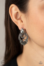 Load image into Gallery viewer, PRE-ORDER - Paparazzi Glamour Gauntlet - Silver - Earrings - $5 Jewelry with Ashley Swint