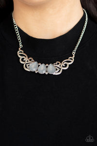 PRE-ORDER - Paparazzi Heavenly Happenstance - Silver - Necklace & Earrings - $5 Jewelry with Ashley Swint