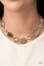 Load image into Gallery viewer, Paparazzi High Fashion Fashionista - Pink Gems - Necklace &amp; Earrings - $5 Jewelry with Ashley Swint
