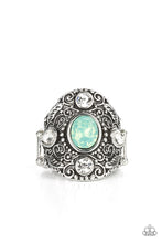 Load image into Gallery viewer, PRE-ORDER - Paparazzi In The Limelight - Green Gem - Ring - $5 Jewelry with Ashley Swint