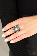 Load image into Gallery viewer, PRE-ORDER - Paparazzi In The Limelight - Green Gem - Ring - $5 Jewelry with Ashley Swint