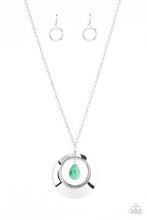 Load image into Gallery viewer, PRE-ORDER - Paparazzi Inner Tranquility - Green - Necklace &amp; Earrings - $5 Jewelry with Ashley Swint