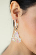 Load image into Gallery viewer, Paparazzi Jaw-Droppingly Jelly - Silver - IRIDESCENT Earrings - $5 Jewelry with Ashley Swint