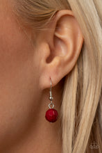 Load image into Gallery viewer, Paparazzi Lady of the POWERHOUSE - Red - Necklace &amp; Earrings - $5 Jewelry with Ashley Swint