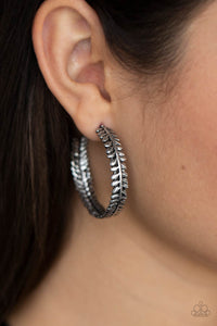 PRE-ORDER - Paparazzi Laurel Gardens - Silver - Earrings - $5 Jewelry with Ashley Swint