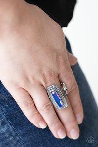 PRE-ORDER - Paparazzi Luminary Luster - Blue - Ring - $5 Jewelry with Ashley Swint