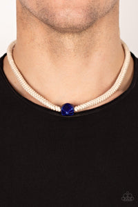 Paparazzi Metamorphic Marvel - Blue - Necklace - $5 Jewelry with Ashley Swint