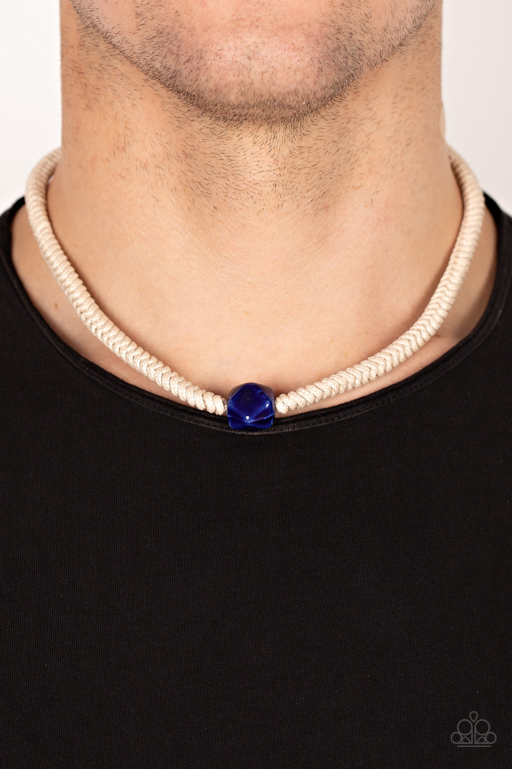 Paparazzi Metamorphic Marvel - Blue - Necklace - $5 Jewelry with Ashley Swint