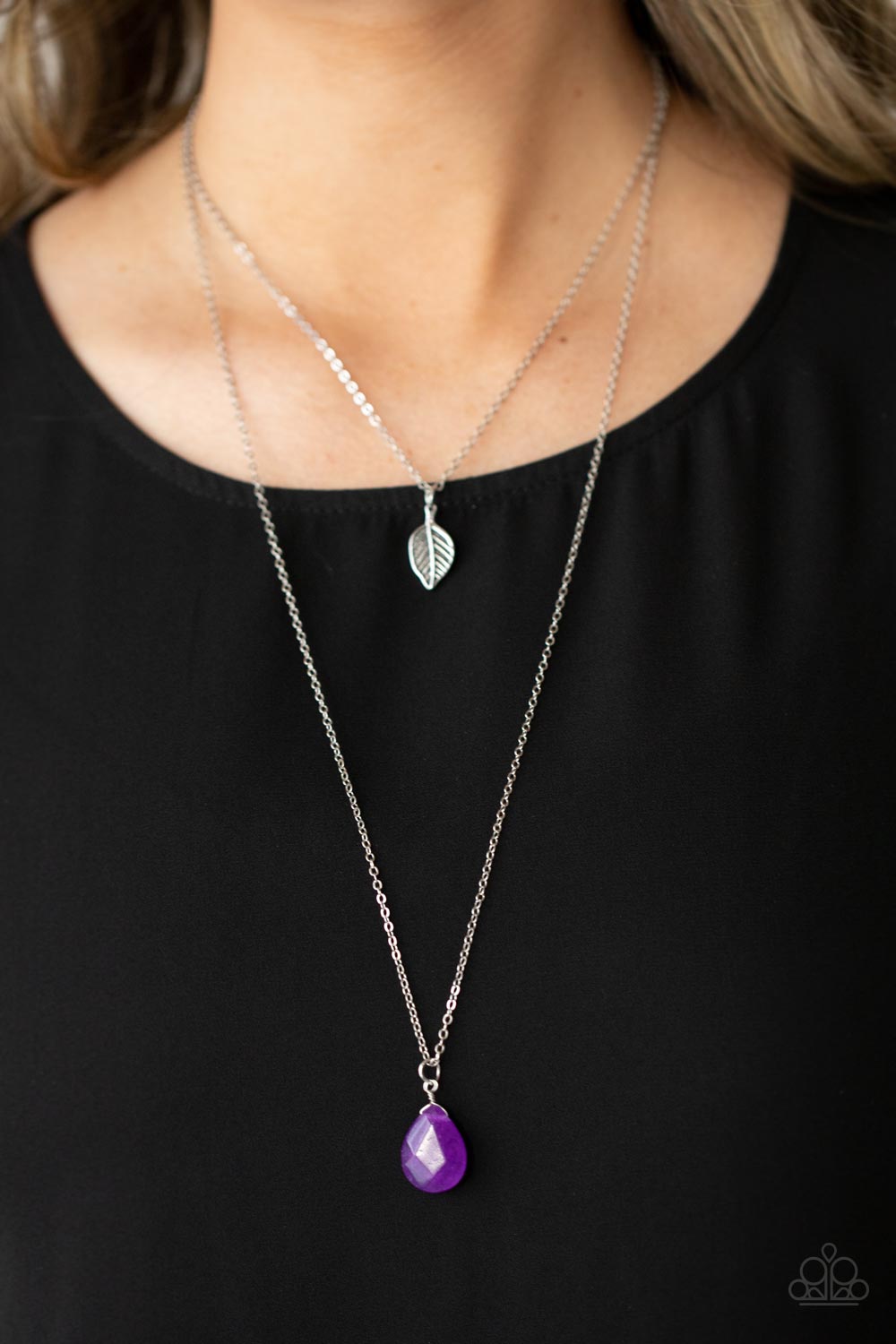 PRE-ORDER - Paparazzi Natural Essence - Purple - Necklace & Earrings - $5 Jewelry with Ashley Swint