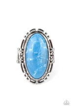 Load image into Gallery viewer, PRE-ORDER - Paparazzi Peacefully Pioneer - Blue - Ring - $5 Jewelry with Ashley Swint