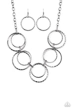 Load image into Gallery viewer, PRE-ORDER - Paparazzi Radiant Revolution - Black - Necklace &amp; Earrings - $5 Jewelry with Ashley Swint