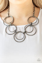 Load image into Gallery viewer, PRE-ORDER - Paparazzi Radiant Revolution - Black - Necklace &amp; Earrings - $5 Jewelry with Ashley Swint