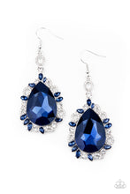 Load image into Gallery viewer, PRE-ORDER - Paparazzi Royal Recognition - Blue - Earrings - $5 Jewelry with Ashley Swint