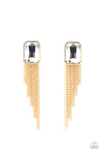 Load image into Gallery viewer, Paparazzi Save for a REIGNy Day - Gold - Earrings - $5 Jewelry with Ashley Swint