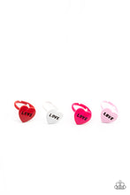 Load image into Gallery viewer, Paparazzi Starlet Shimmer Rings - 10 - Valentine Hearts LOVE - $5 Jewelry with Ashley Swint
