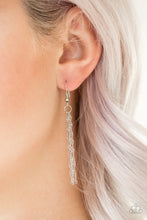 Load image into Gallery viewer, Paparazzi Stone River - Silver Stone - Necklace and matching Earrings - $5 Jewelry With Ashley Swint