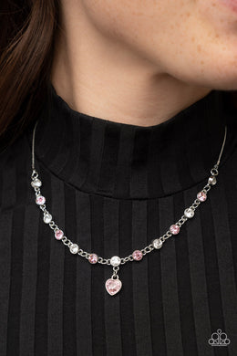 PRE-ORDER - Paparazzi True Love Trinket - Pink - Necklace & Earrings - $5 Jewelry with Ashley Swint