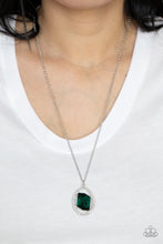 Load image into Gallery viewer, Paparazzi Undiluted Dazzle - Green - Necklace &amp; Earrings - $5 Jewelry with Ashley Swint