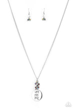 Load image into Gallery viewer, PRE-ORDER - Paparazzi Words To Live By - Multi - Wife, Mom, Boss  Necklace &amp; Earrings - $5 Jewelry with Ashley Swint