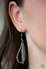 Load image into Gallery viewer, Paparazzi Brazilian Brilliance - Silver - Seed beads Necklace and matching Earrings - $5 Jewelry With Ashley Swint