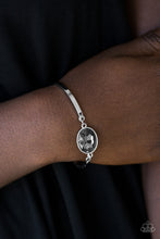 Load image into Gallery viewer, Paparazzi Definitely Dashing - Silver - Smoky Gem - Silver Bracelet - $5 Jewelry with Ashley Swint