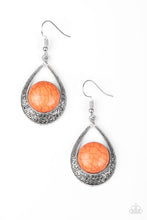 Load image into Gallery viewer, Paparazzi Richly Rio Rancho - Orange Stone - Earrings - $5 Jewelry With Ashley Swint