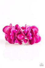 Load image into Gallery viewer, Paparazzi Tropical Temptress - Pink Wooden Bracelet - $5 Jewelry With Ashley Swint