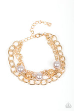 Load image into Gallery viewer, Paparazzi Vintage Variety - Gold - Bracelet - $5 Jewelry with Ashley Swint