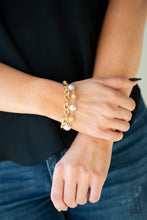 Load image into Gallery viewer, Paparazzi Vintage Variety - Gold - Bracelet - $5 Jewelry with Ashley Swint