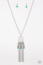 Load image into Gallery viewer, Paparazzi Western Wayward - Multi - Dream Catcher - Turquoise, Red, White Beads - Necklace &amp; Earrings - $5 Jewelry With Ashley Swint
