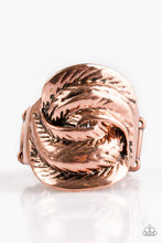 Load image into Gallery viewer, Paparazzi Feathers will Fly - Copper - Ring