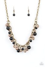 Load image into Gallery viewer, Paparazzi The GRIT Crowd - Black - Necklace and matching Earrings - $5 Jewelry With Ashley Swint