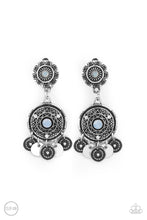 Load image into Gallery viewer, PRE-ORDER - Paparazzi A DREAMCATCHER Come True - Blue - Clip On Earrings - $5 Jewelry with Ashley Swint