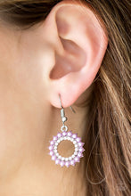 Load image into Gallery viewer, Paparazzi A Proper Lady - Purple Pearls - Rhinestones Earrings - $5 Jewelry With Ashley Swint