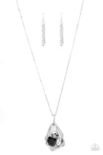 Load image into Gallery viewer, Paparazzi All Systems GLOW - Black - Necklace &amp; Earrings - $5 Jewelry with Ashley Swint