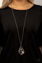 Load image into Gallery viewer, Paparazzi All Systems GLOW - Black - Necklace &amp; Earrings - $5 Jewelry with Ashley Swint