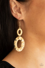 Load image into Gallery viewer, Paparazzi Bring On The Basics - Gold - Earrings - $5 Jewelry with Ashley Swint