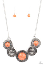 Load image into Gallery viewer, PRE-ORDER - Paparazzi Canyon Cottage - Orange - Necklace &amp; Earrings - $5 Jewelry with Ashley Swint