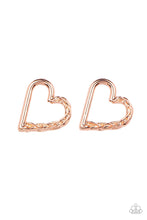 Load image into Gallery viewer, PRE-ORDER - Paparazzi Cupid, Who? - Copper - Earrings - $5 Jewelry with Ashley Swint
