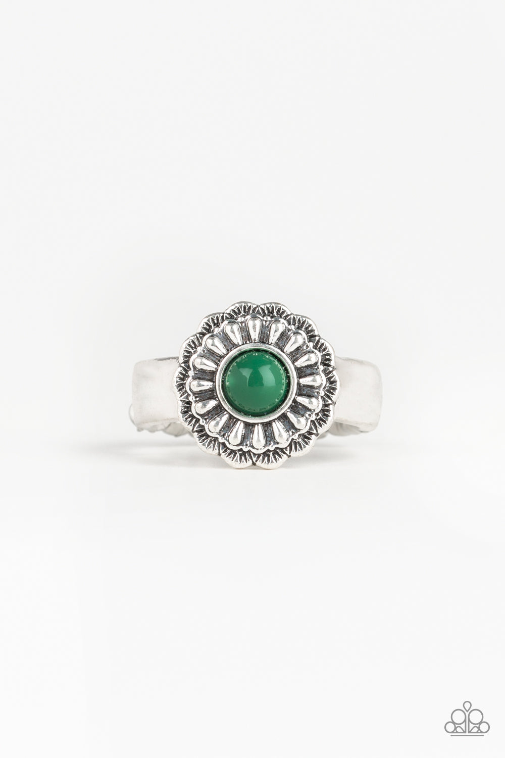 Diamond daisies green paparazzi Clearance