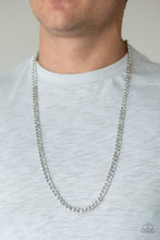 Load image into Gallery viewer, Paparazzi Delta - Silver - Thick Chain - Necklace - Men&#39;s Collection - $5 Jewelry With Ashley Swint